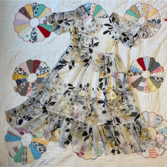 Pastourelle by Pippa & Julie girls dress size 7 - Picture 2 of 16